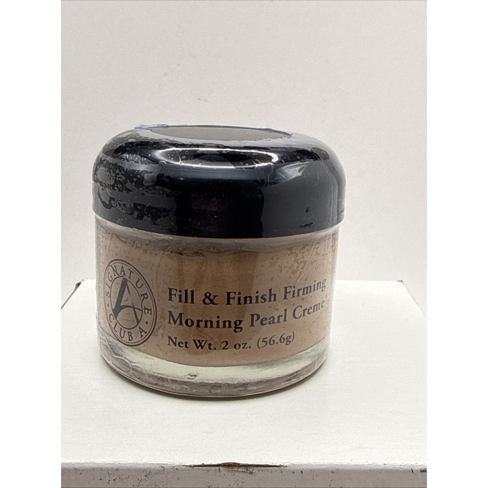 Signature Club A Fill & Finish Firming Morning Pearl Creme 2 oz / 56g New Sealed